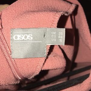 ASOS mauve dress